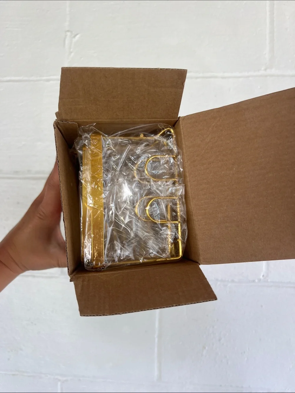 NEW Bright Gold Veken Shower Caddy 5-Pack